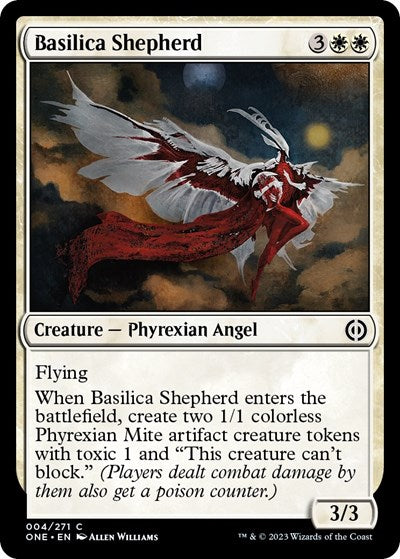 Basilica Shepherd (Phyrexia: All Will Be One) Light Play Foil