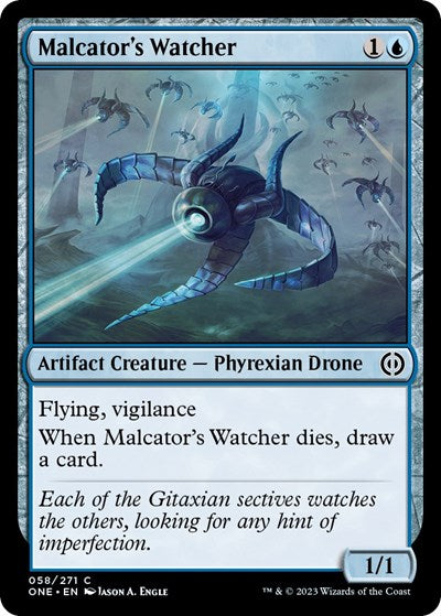Malcator's Watcher (Phyrexia: All Will Be One) Near Mint