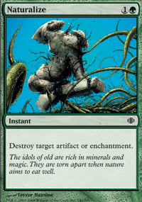 Naturalize (Shards of Alara) Medium Play Foil