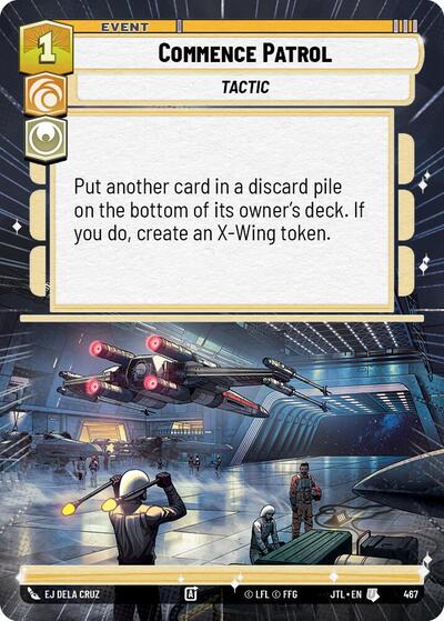 Commence Patrol (Hyperspace) (Jump to Lightspeed) Near Mint