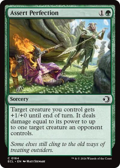 Assert Perfection (Lorwyn Eclipsed) Near Mint Foil