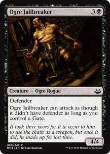 Ogre Jailbreaker (Modern Masters 2017) Near Mint Foil