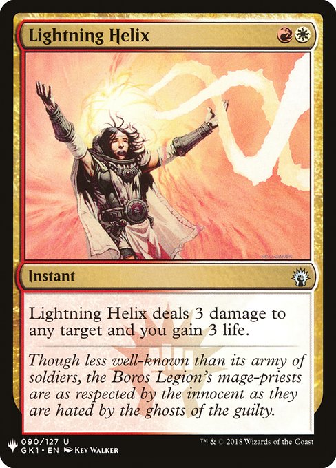 Lightning Helix (Mystery Booster) Light Play