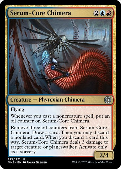 Serum-Core Chimera (Phyrexia: All Will Be One) Near Mint