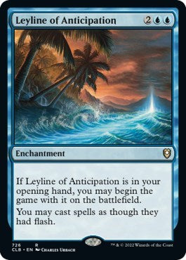 Leyline of Anticipation (Commander Legends: Battle for Baldur's Gate) Near Mint