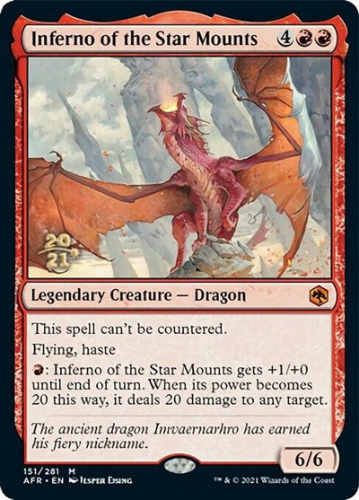 Inferno of the Star Mounts (Promos: Prerelease Cards) Near Mint Foil