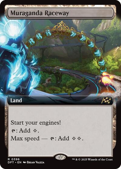 Muraganda Raceway (0396) (Extended Art) (Aetherdrift) Light Play
