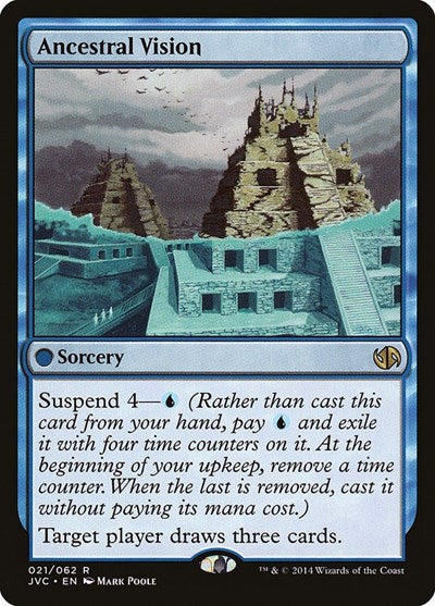 Ancestral Vision (Duel Decks: Anthology) Medium Play