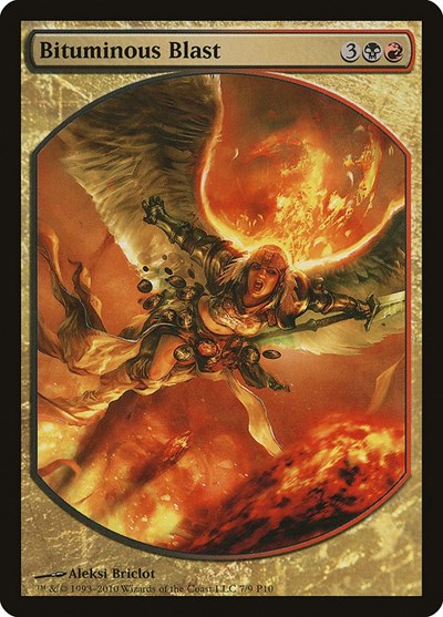 Bituminous Blast (Promos: Magic Player Rewards) Heavy Play