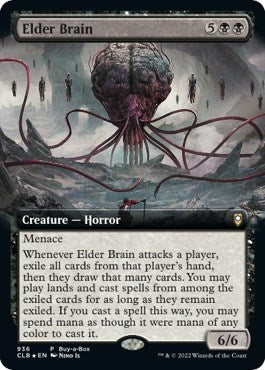 Elder Brain (Promos: Buy-A-Box) Medium Play Foil