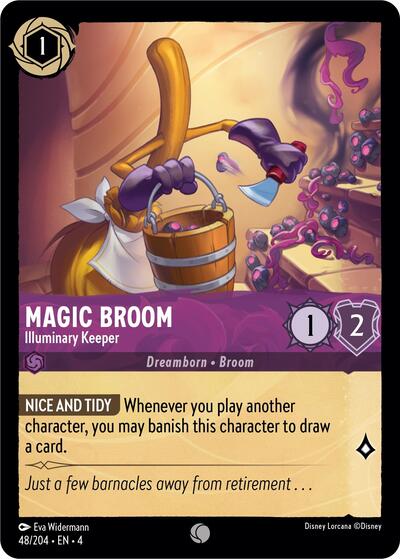 Magic Broom - Illuminary Keeper (Ursula's Return) Near Mint