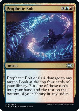 Prophetic Bolt (Double Masters 2022) Near Mint Foil