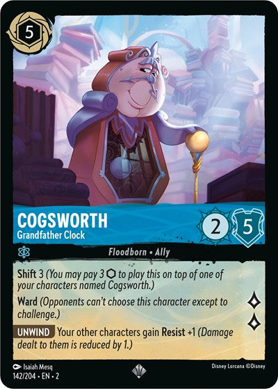 Cogsworth - Grandfather Clock (Rise of the Floodborn) Near Mint