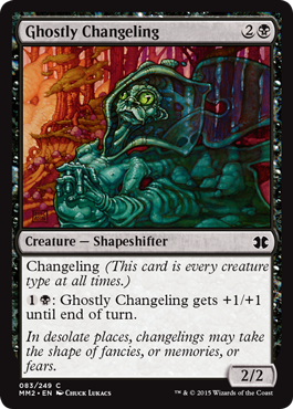 Ghostly Changeling (Modern Masters 2015) Near Mint Foil