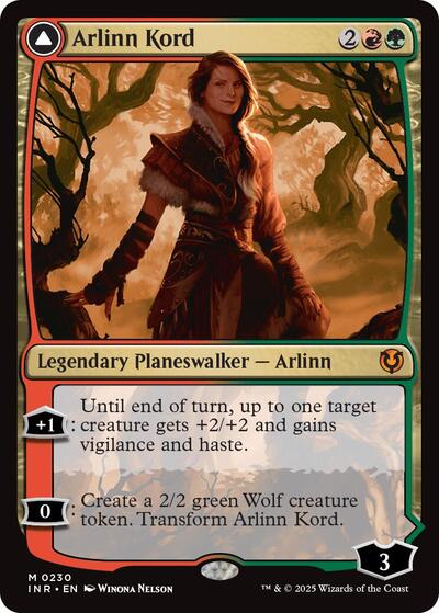 Arlinn Kord (Innistrad Remastered) Light Play Foil