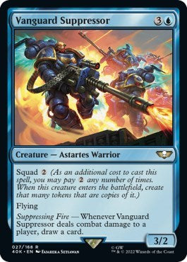 Vanguard Suppressor (Surge Foil) (Universes Beyond: Warhammer 40K) Near Mint Foil