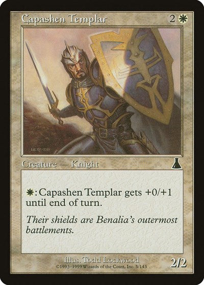 Capashen Templar (Urza's Destiny) Medium Play