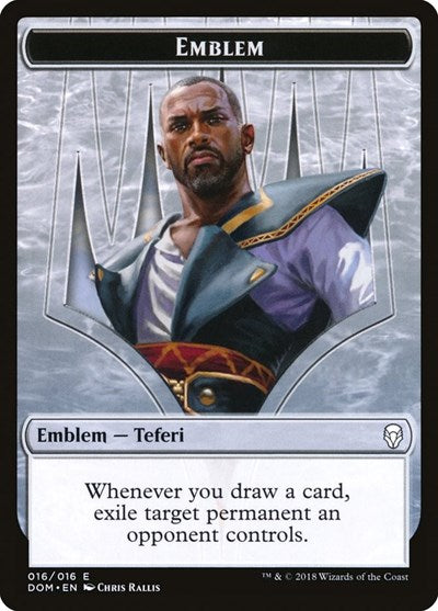 Emblem   Teferi  Hero of Dominaria|2|0|0.00
