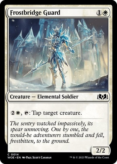 Frostbridge Guard (Wilds of Eldraine) Near Mint Foil