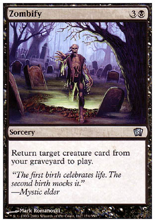 Zombify (8th Edition) Medium Play