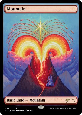 Mountain 387 (Secret Lair) Near Mint Foil