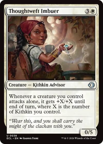 Thoughtweft Imbuer (Lorwyn Eclipsed) Near Mint