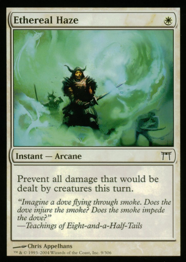 Ethereal Haze (Champions of Kamigawa) Heavy Play Foil