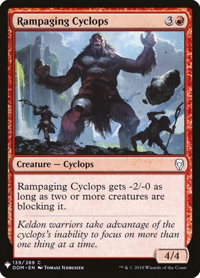 Rampaging Cyclops (Mystery Booster) Near Mint