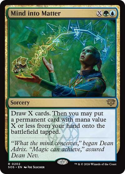 Mind into Matter|1|0|0.00
