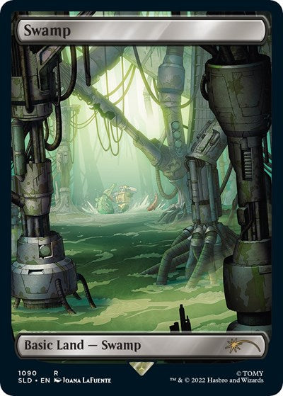 Swamp (1090) (Secret Lair) Near Mint Foil