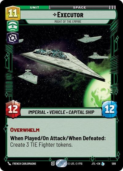 Executor Might of the Empire (Foil) (Jump to Lightspeed) Near Mint Foil