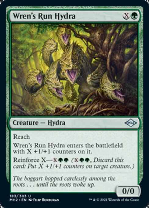 Wren's Run Hydra (Modern Horizons 2) Light Play Foil