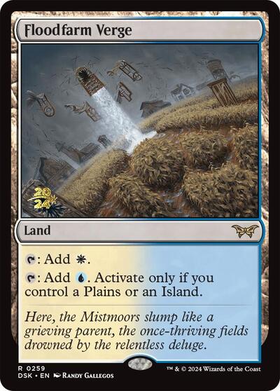 Floodfarm Verge (Promos: Prerelease Cards) Light Play Foil