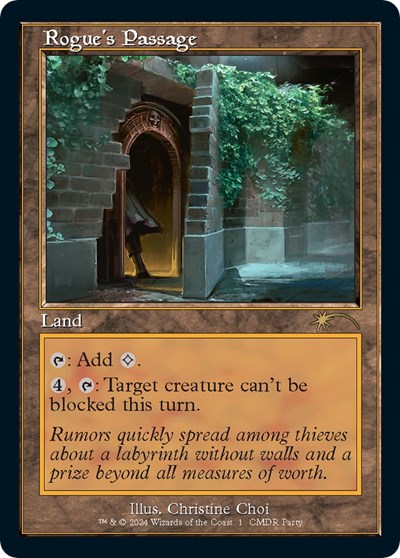 Rogue's Passage (Retro Frame) (Promos: WPN and Gateway) Medium Play