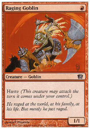 Raging Goblin (8th Edition) Near Mint