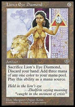 Lion's Eye Diamond (Mirage) Damaged / Poor