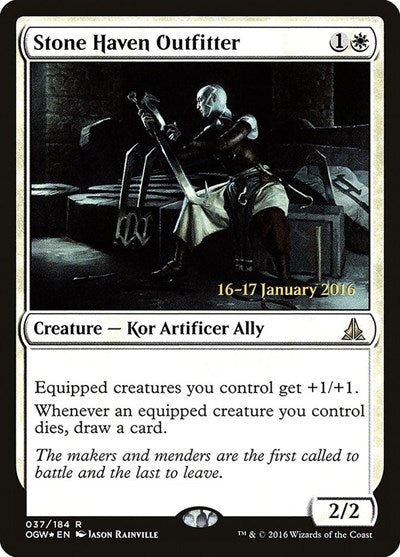 Stone Haven Outfitter (Promos: Prerelease Cards) Light Play Foil