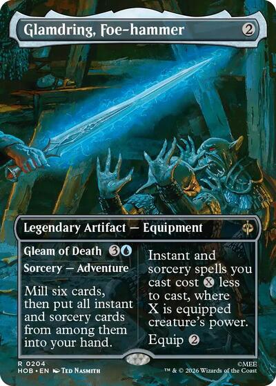 Glamdring, Foe-hammer (Borderless) (The Hobbit) Near Mint