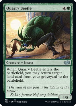 Quarry Beetle (Jumpstart 2022) Medium Play