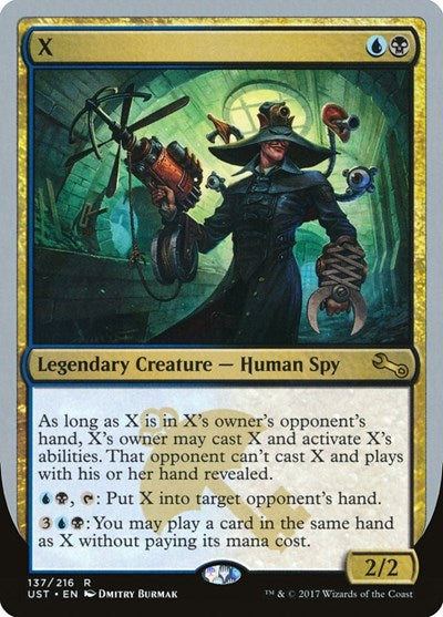 X (Unstable) Light Play