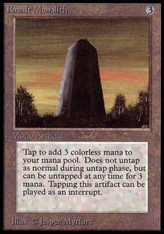Basalt Monolith (Alpha) Light Play