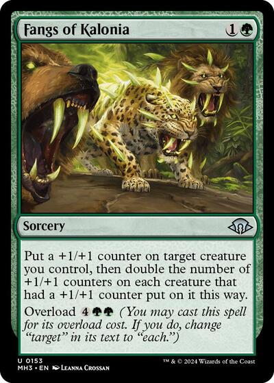 Fangs of Kalonia (Modern Horizons 3) Light Play