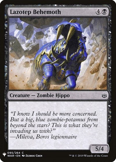 Lazotep Behemoth (Mystery Booster) Near Mint