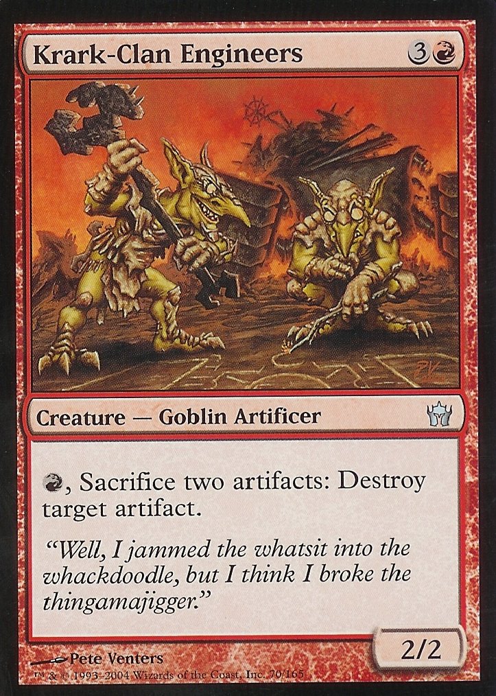 Krark-Clan Engineers (Fifth Dawn) Light Play Foil