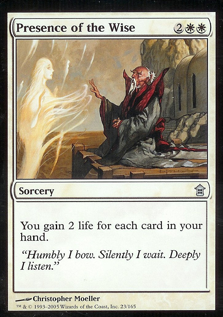 Presence of the Wise|1|0|0.00