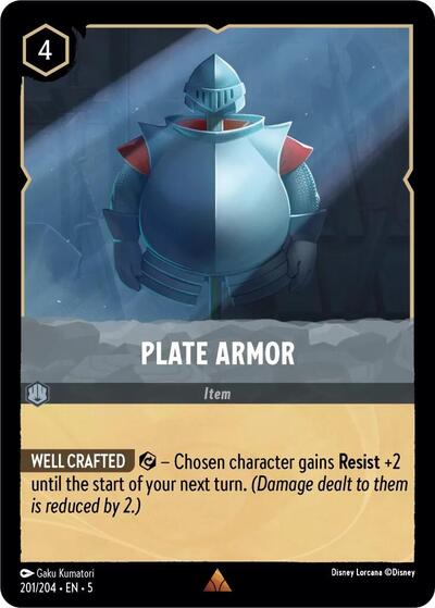 Plate Armor (Shimmering Skies) Near Mint