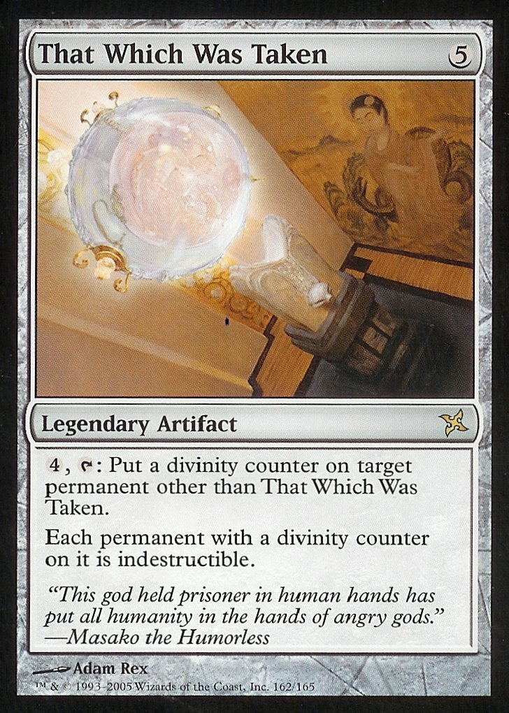 That Which Was Taken (Betrayers of Kamigawa) Medium Play