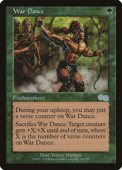 War Dance (Urza's Saga) Light Play