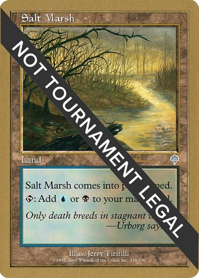 Salt Marsh - 2001 Antoine Ruel (INV) (World Championship Decks) Medium Play