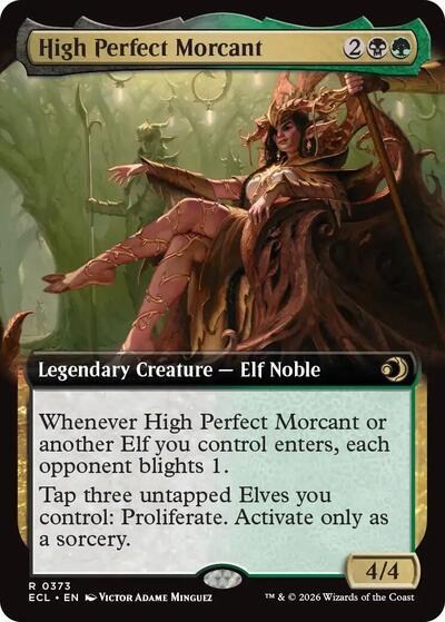High Perfect Morcant (Extended Art) (Lorwyn Eclipsed) Near Mint Foil